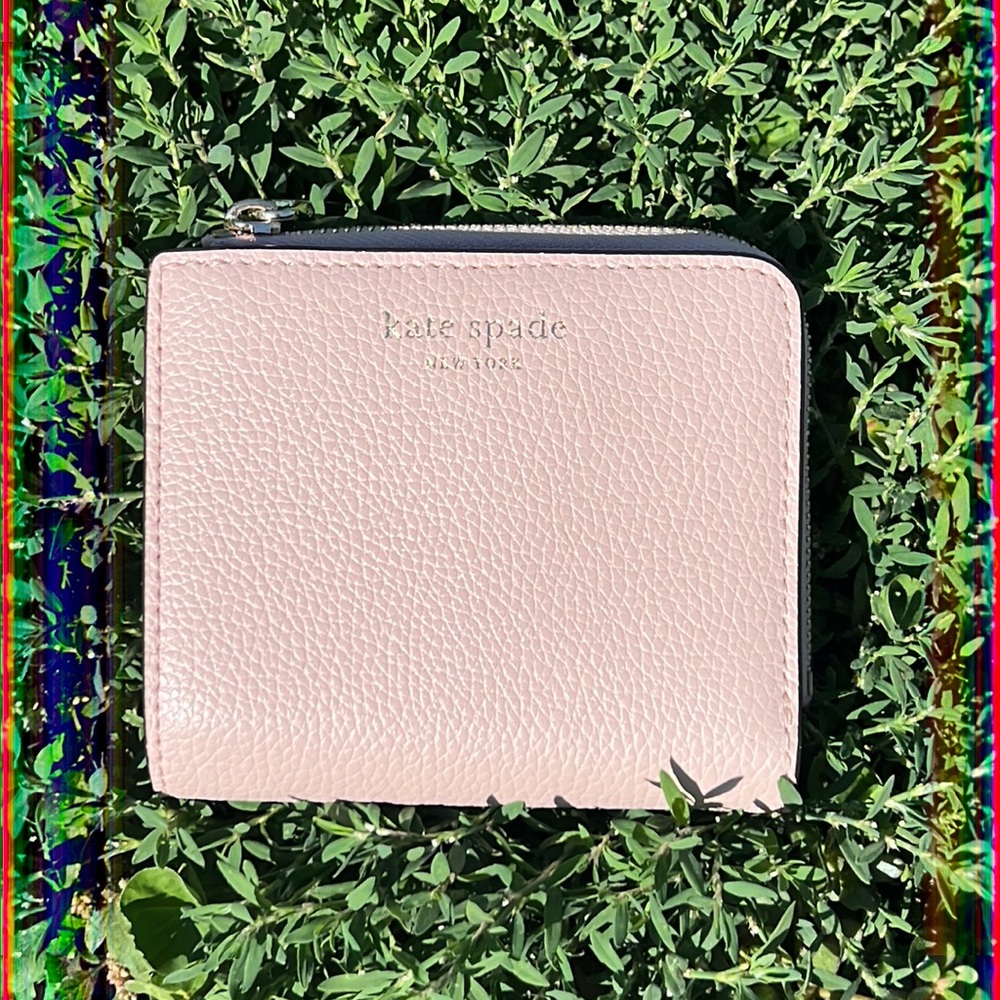 Kate Spade light pink mini wallet